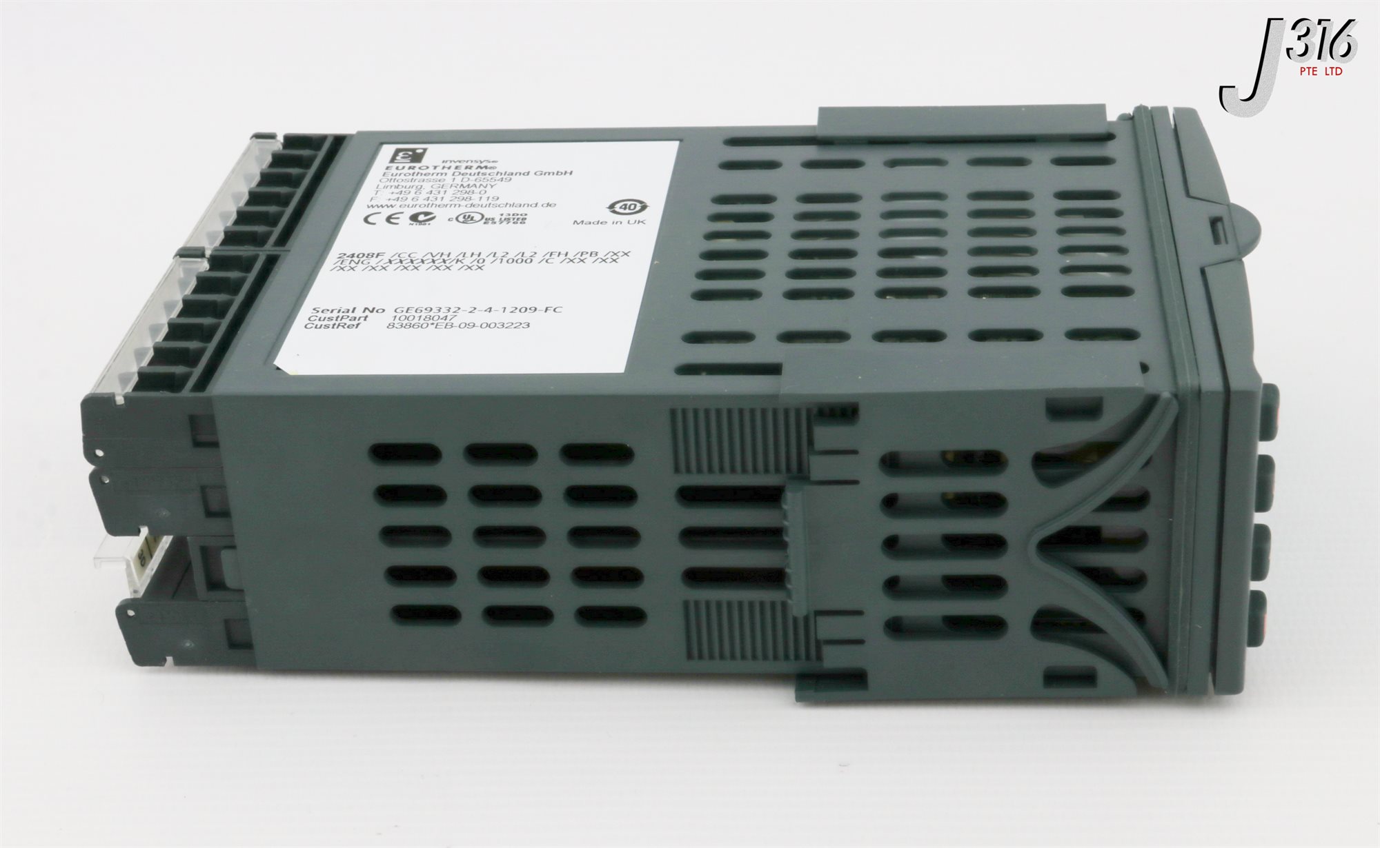 31372 EUROTHERM TEMPERATURE/PROCESS CONTROLLER (NEW) 2408F | eBay